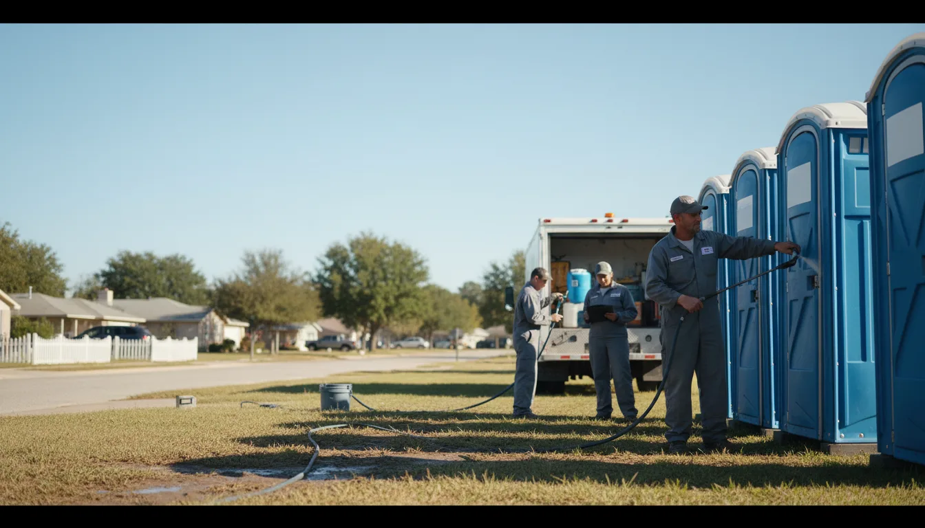 Long-Term Portable Toilet Rental in Vaughnsville, OH near me
